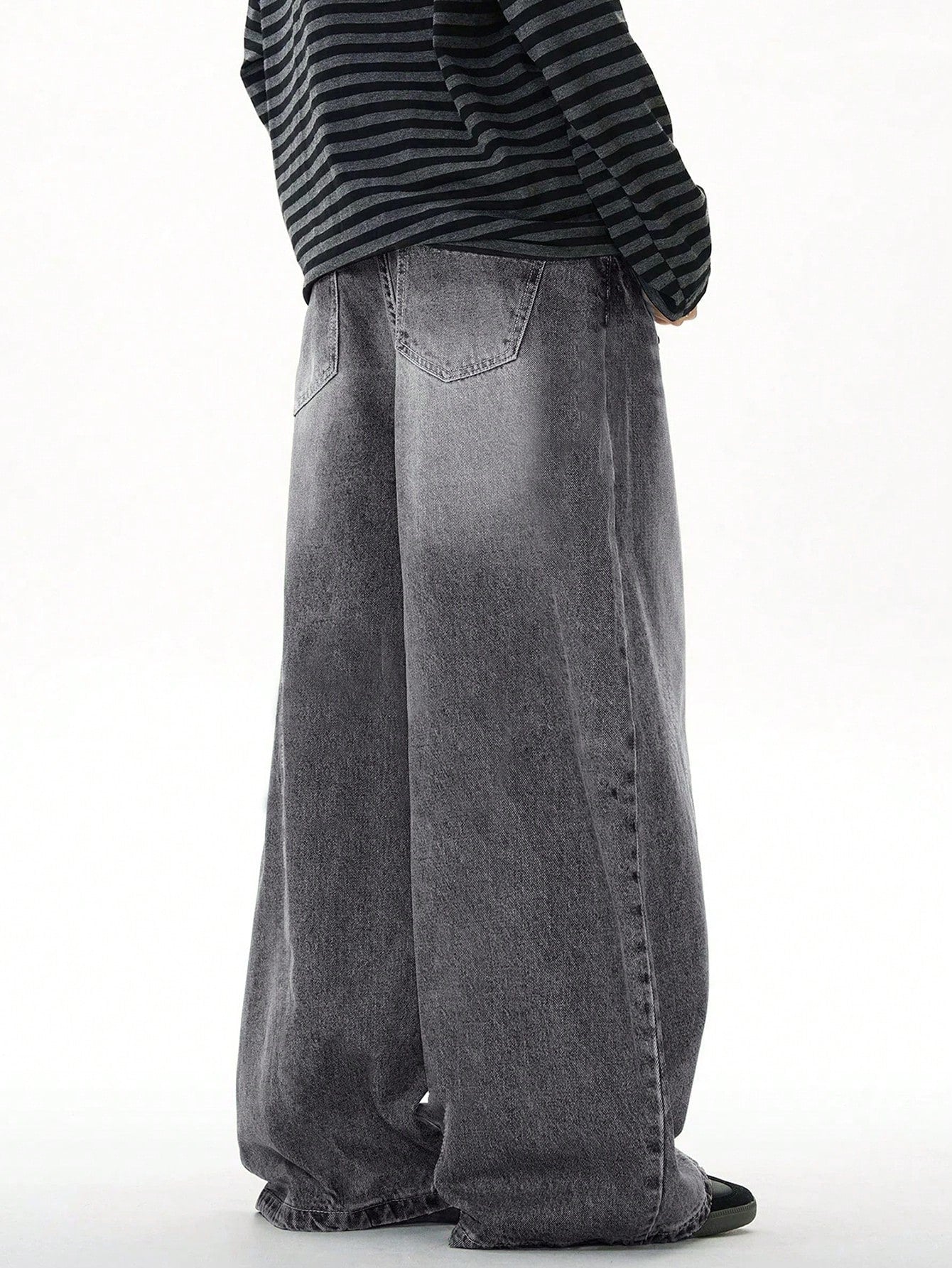 Iron Grey Japan Baggy Jeans