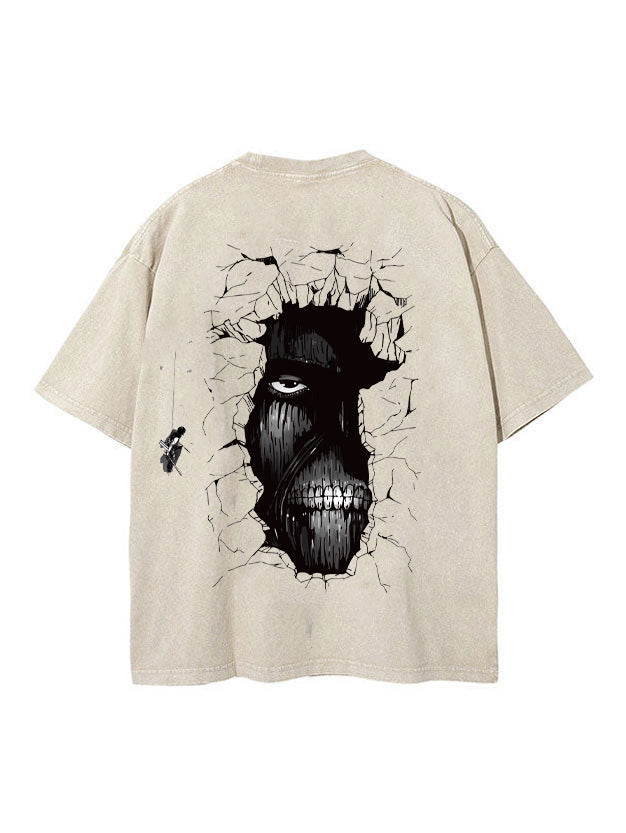 WALLBOUND TITAN OVERSIZE VINTAGE TEE