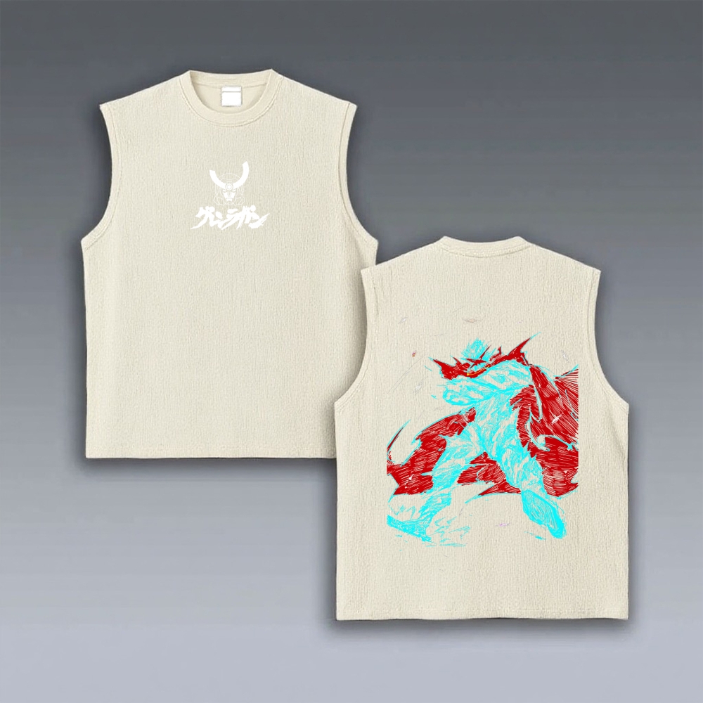 Gurren lagann Tengen Toppa VINTAGE TANK