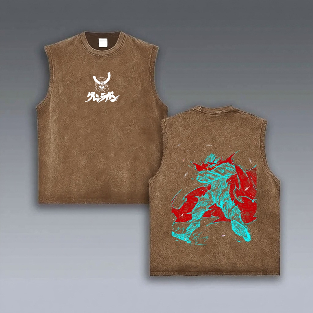Gurren lagann Tengen Toppa VINTAGE TANK