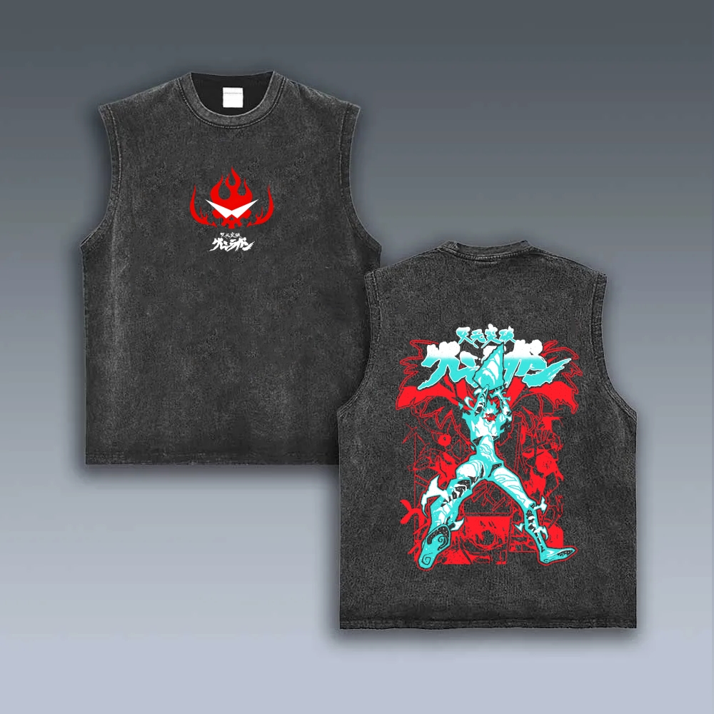 Gurren lagann Tengen Toppa VINTAGE TANK