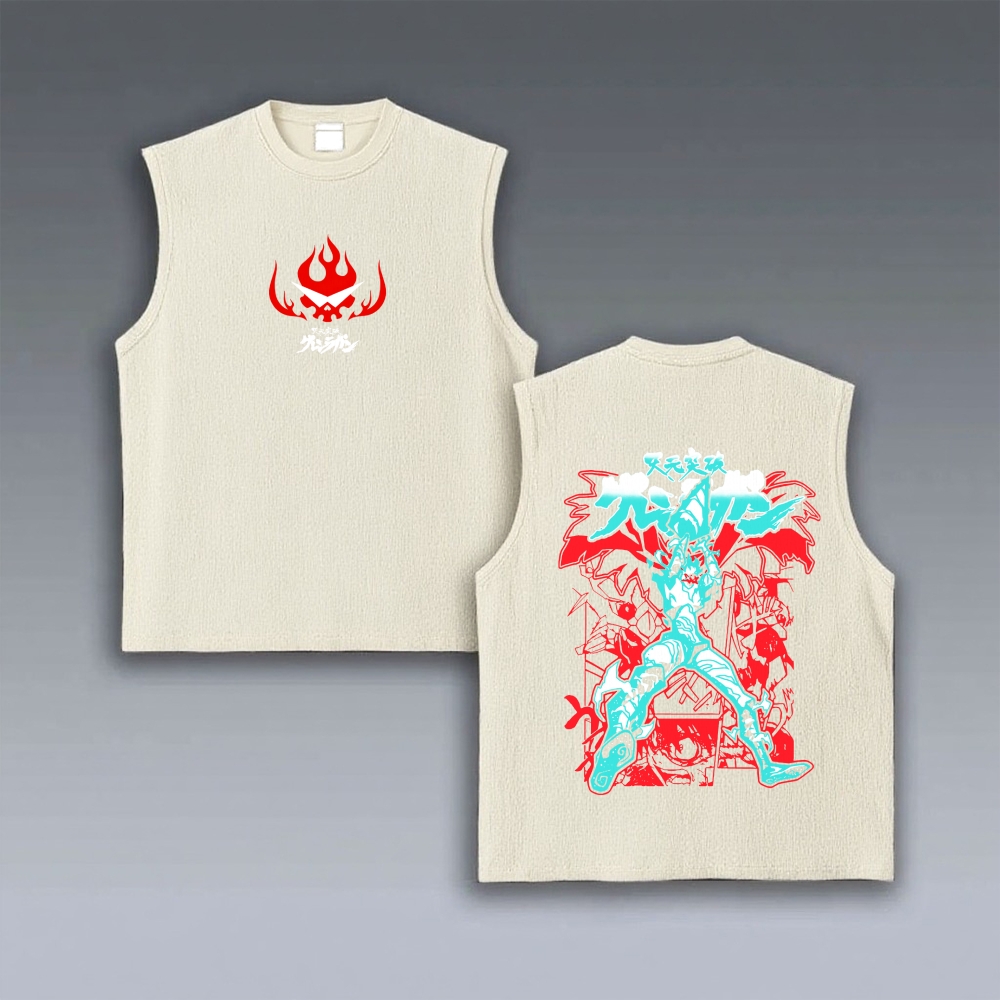 Gurren lagann Tengen Toppa VINTAGE TANK