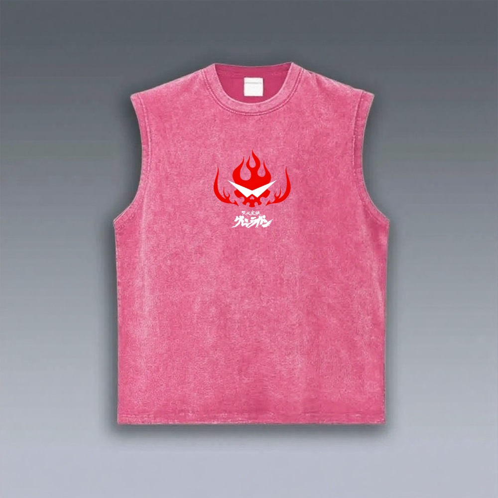Gurren lagann Tengen Toppa VINTAGE TANK