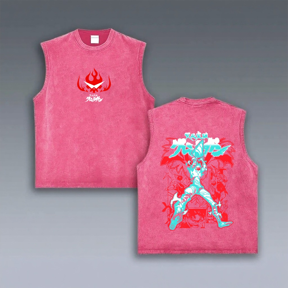 Gurren lagann Tengen Toppa VINTAGE TANK