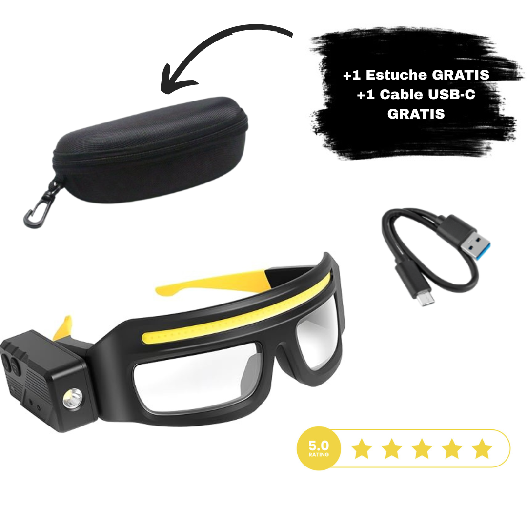 Gafas LED Manos Libres