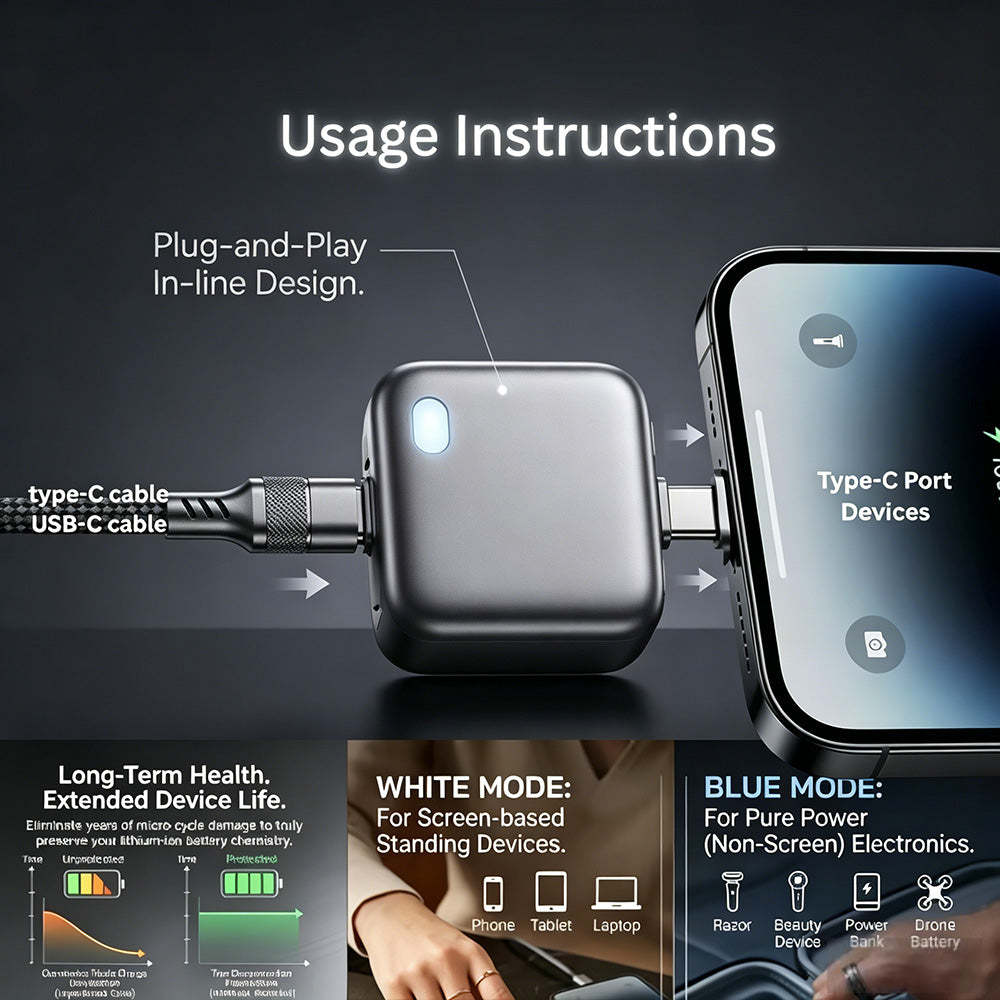 Smart Auto Cut Charging Adapter