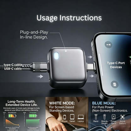 Smart Auto Cut Charging Adapter