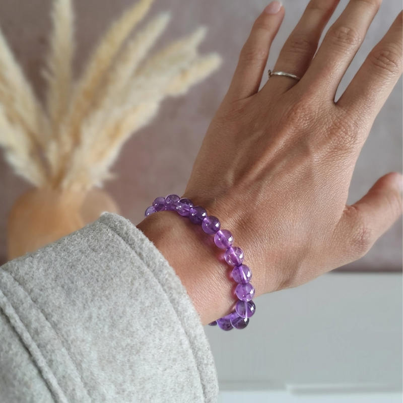 Bracelet "Anti stress" en Améthyste