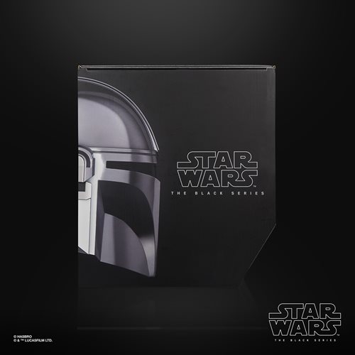 Star Wars The Black Series The Mandalorian Premium Electronic Helmet Prop Replica