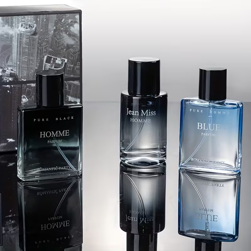 Three different styles of fragrances, suitable for various occasions, with long-lasting scent and exquisite packaging.