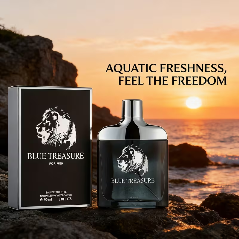 Men's and Women's Matching Perfume - Long-lasting Fragrance, Light Eau de Toilette, Men's Perfume for Export to Vietnam, 90ML, Natural and Fresh Scent