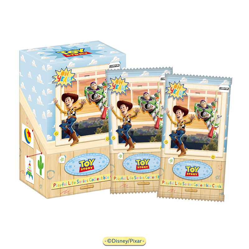 Disney Toy Story 30th anniversary Playful Life Series Collectible Cards 16 packs Collectible Trading Card Booster Box TCG CCG