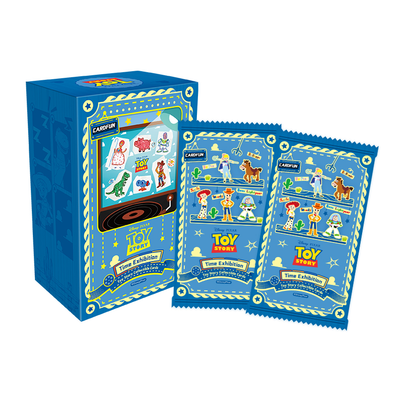 Cardfun Toy Story Collectible Cards 10 pakcs Time Exhibition TCG CCG Booster Packs