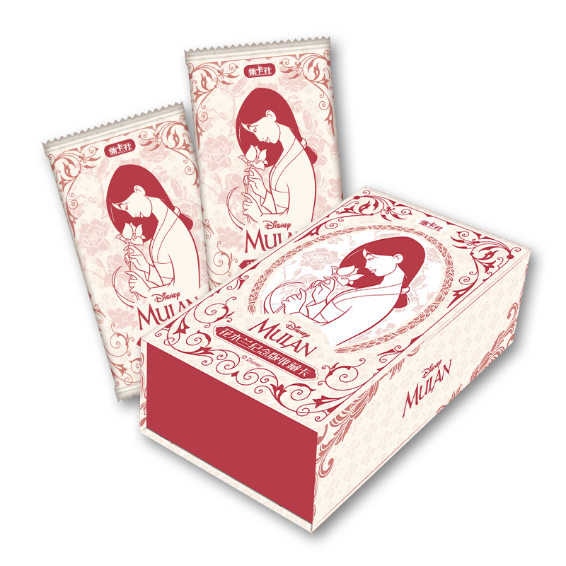 10 Packs Disney/Pixar Mulan Deluxe Edition Cards Collectible Card Game Trading Cards Hobby Gifts Toys CARDFUN