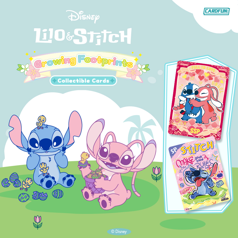 CARDFUN 20 Packs  Disney Lilo Stitch Collectible Card Anime Cards Trading Cards Stitch Game Collection Cards Blind Box Gifts