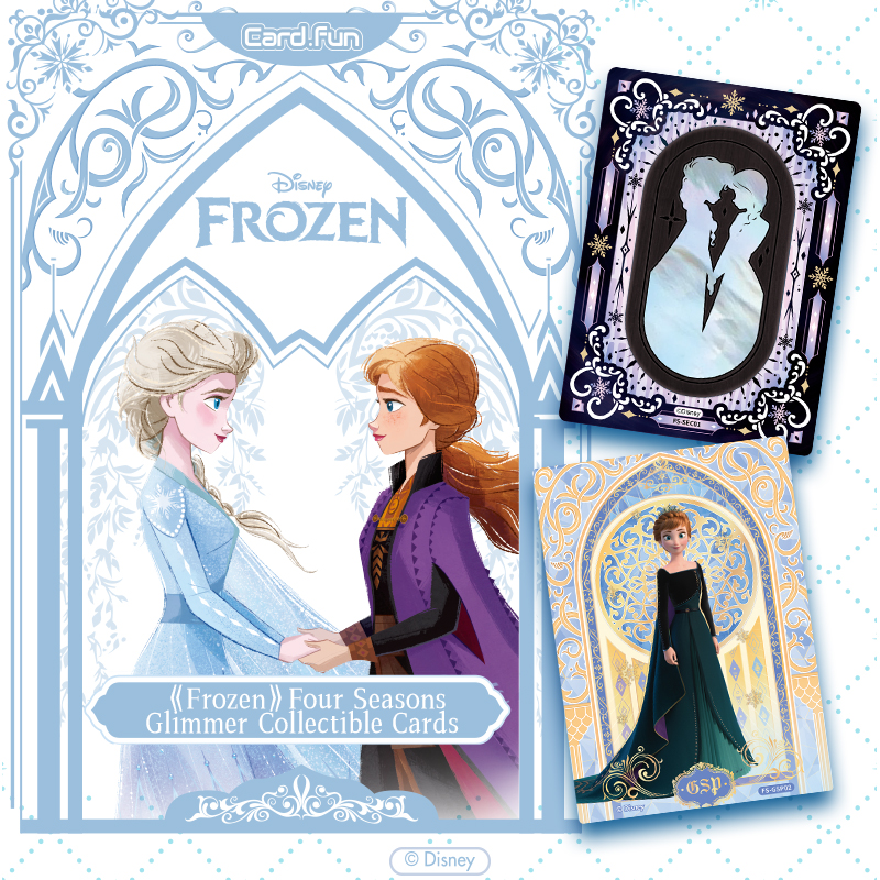 Disney Frozen Four Season Glimmer Cards 10 packs Official Anime TCG CCG Collectible Playing Trading Card Game Collection Cards