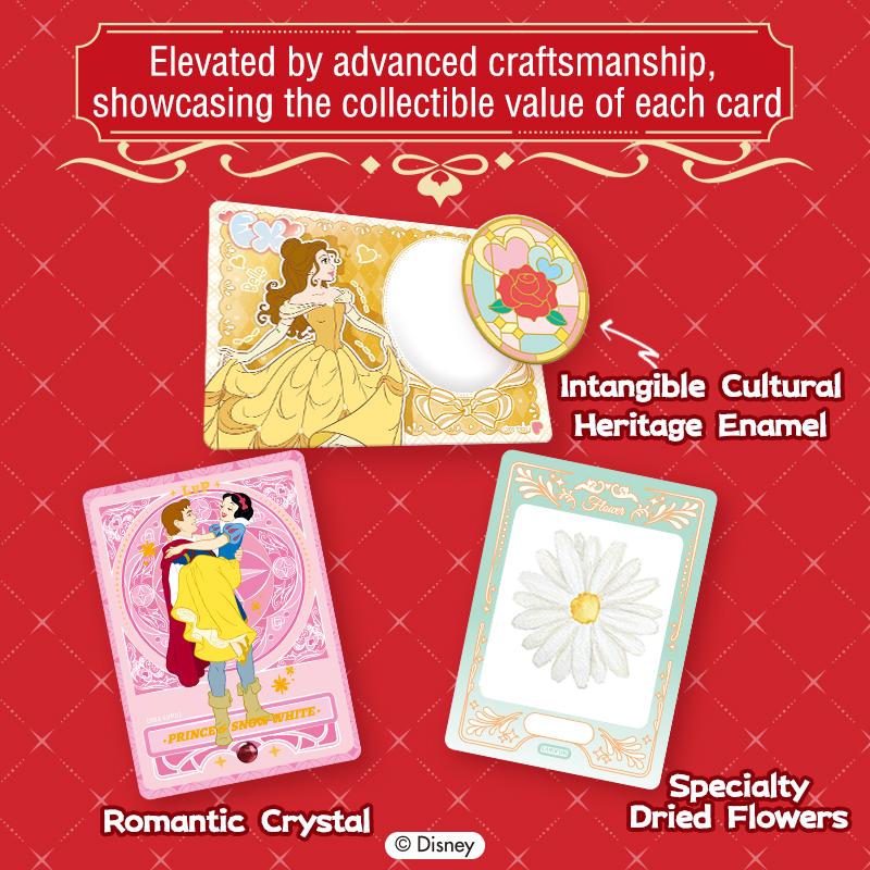 Disney Romance Series Collectible Cards 10 packs Collectible Trading Card Booster Box TCG CCG