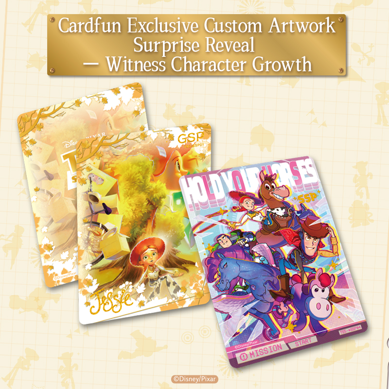Cardfun Toy Story 5: letters through time Collectible Cards 10 pakcs Time Exhibition TCG CCG Booster Packs