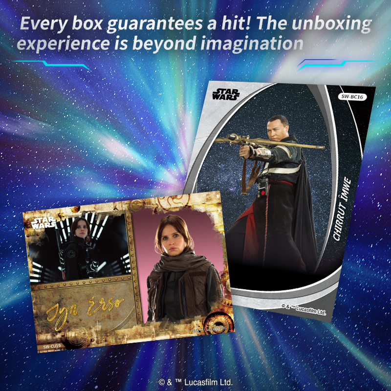 Starwar Power the Force TRADING CARDS 10 Packs Official Anime TCG CCG Collectible Card Booster Packs