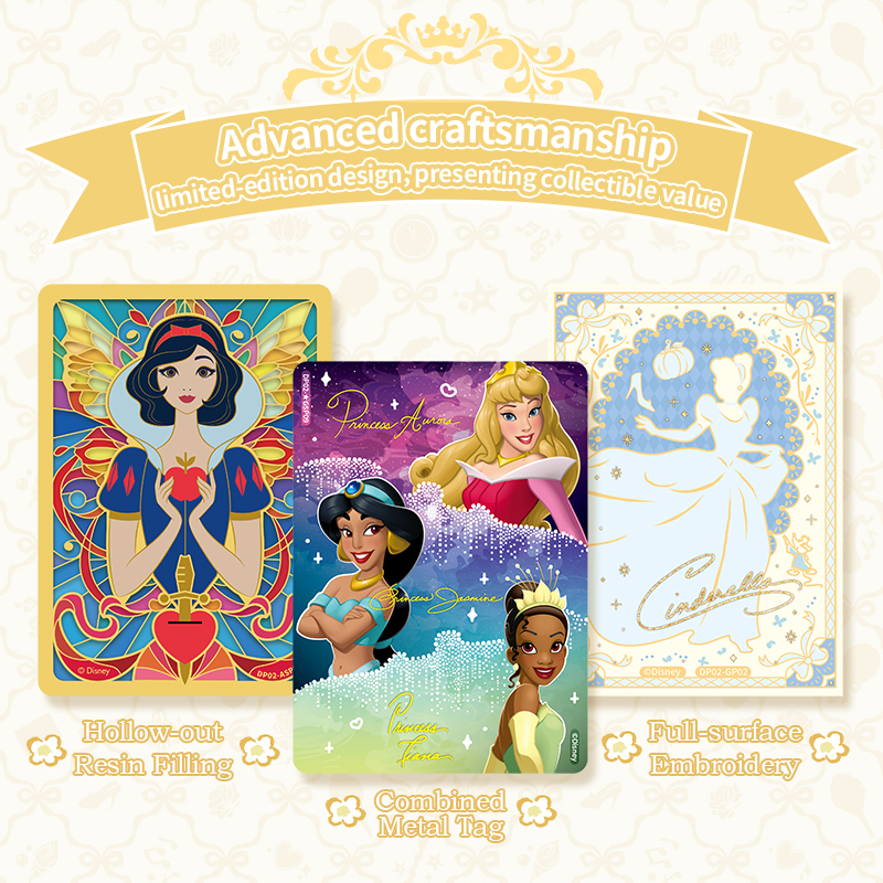 Cardfun Disney Princess Dairy Set 12 Packs Collectible Cards TCG CCG Collection Booster Pack 