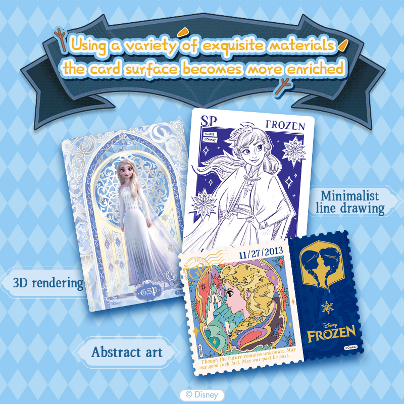 Disney Frozen Four Season Glimmer Cards 10 packs Official Anime TCG CCG Collectible Playing Trading Card Game Collection Cards