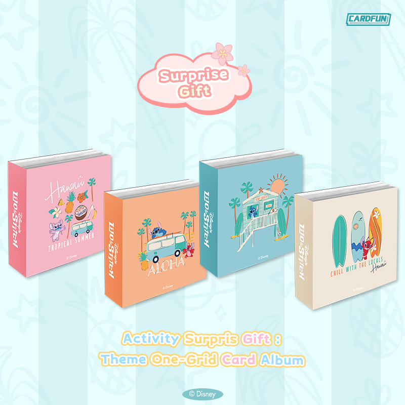 CARDFUN 20 Packs  Disney Lilo Stitch Collectible Card Anime Cards Trading Cards Stitch Game Collection Cards Blind Box Gifts