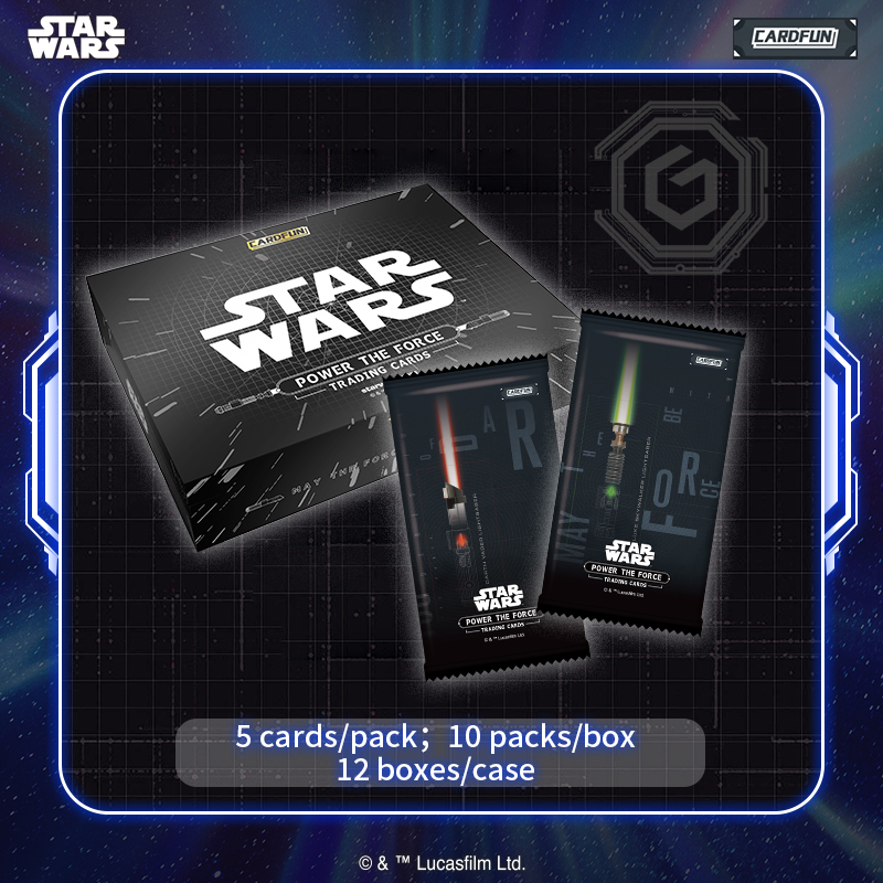Starwar Power the Force TRADING CARDS 10 Packs Official Anime TCG CCG Collectible Card Booster Packs