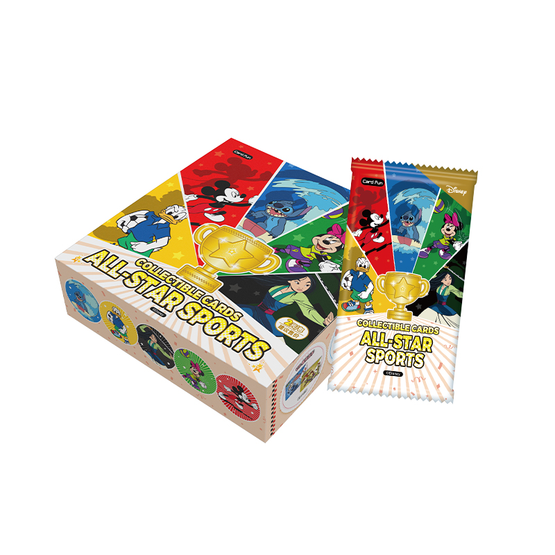 Disney/Pixar All Star Sports Official Anime 20 Packs  TCG CCG Collectible Cards Game Trading Cards Hobby Gifts Toys