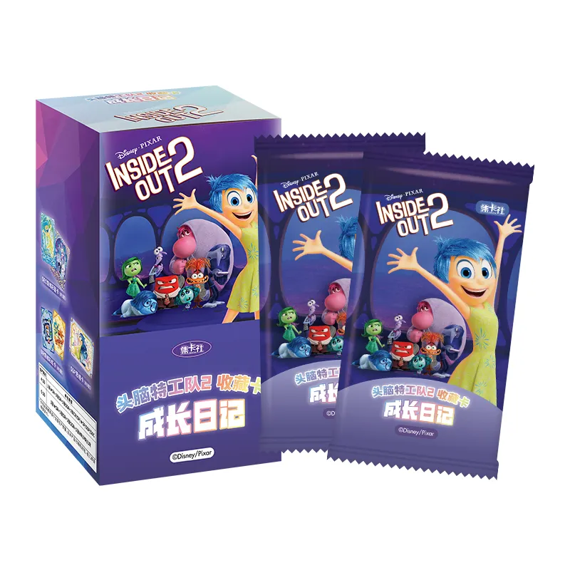 Disney/Pixar Inside Out 2 10 Packs Cards Official Anime TCG CCG Collectible Card Game Trading Cards Hobby Gifts Toys