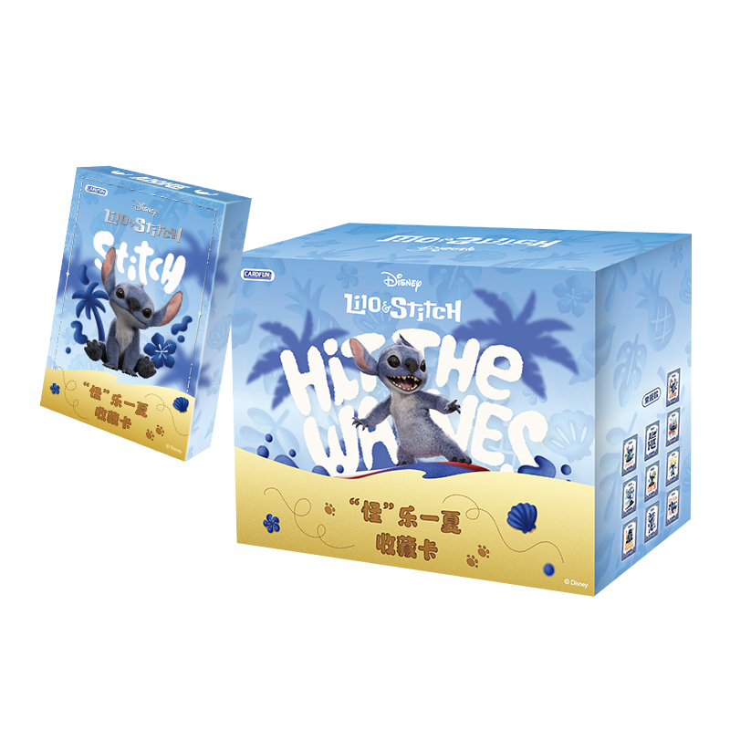 Disney Lilo & Stitch Hit the Waves Collectible Cards CCG TCG 10 Packs