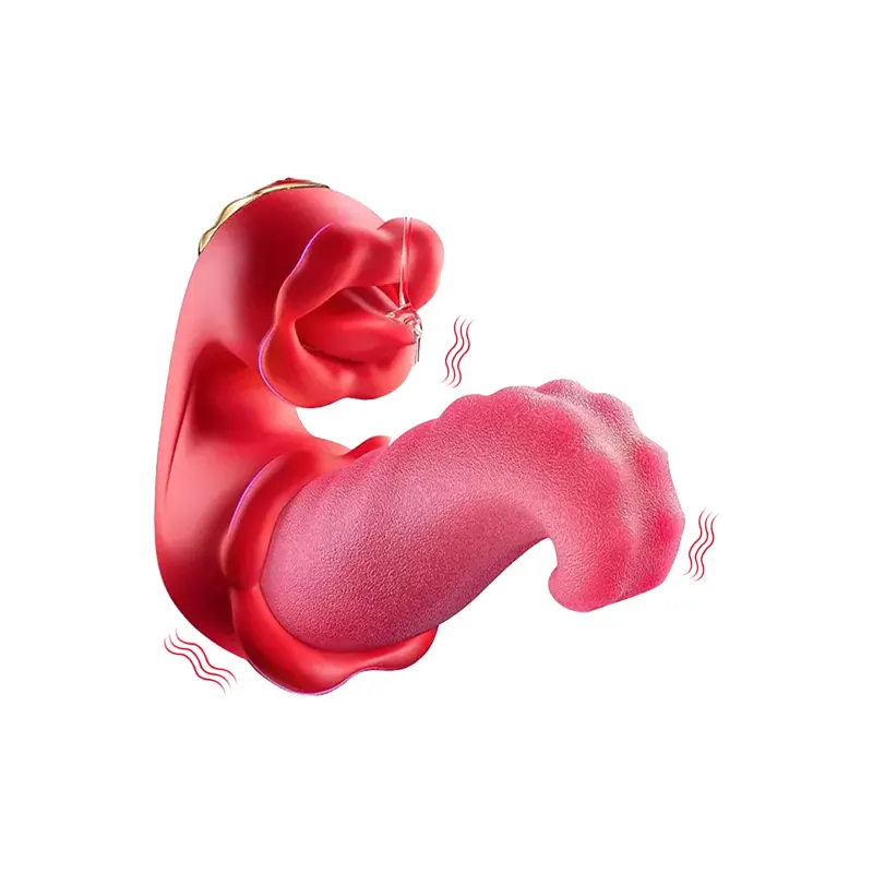Twin Tongue Rose Stimulator