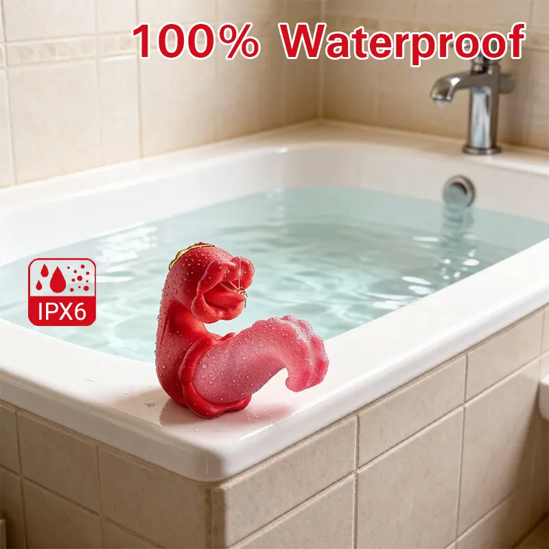 Twin Tongue Rose Stimulator