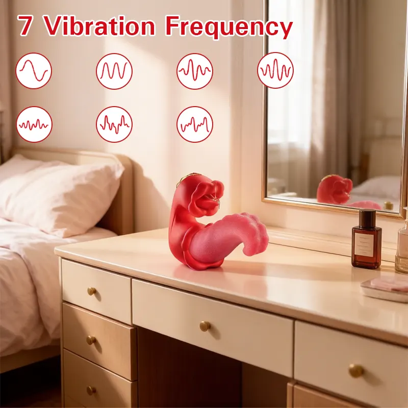 Twin Tongue Rose Stimulator