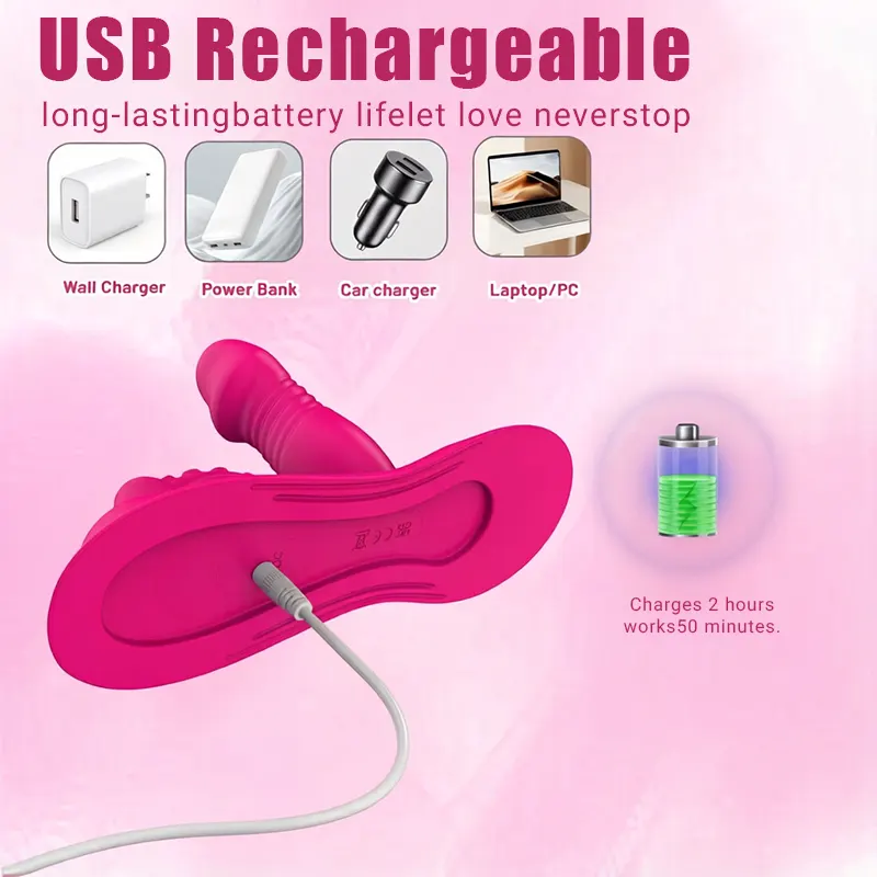 Ride-On Cushion Thrusting Vibrator