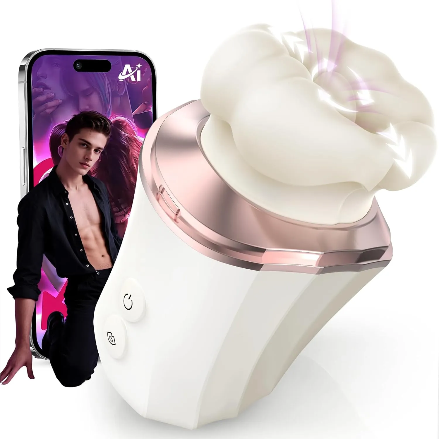 Smart 3-Mode Rose Stimulator