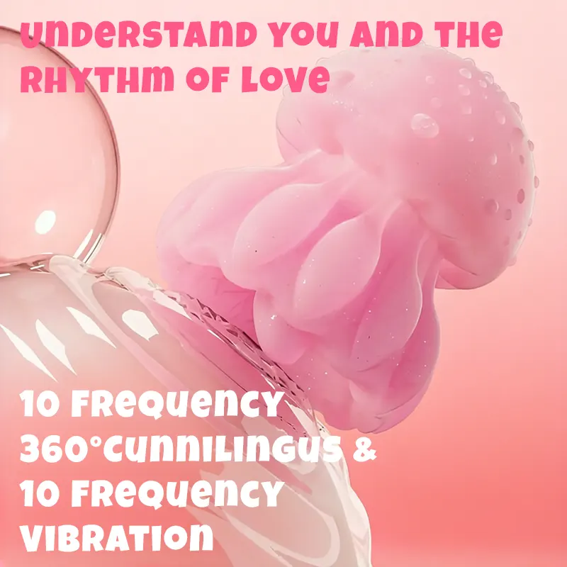 JellyGlow Tongue Suction Vibrator