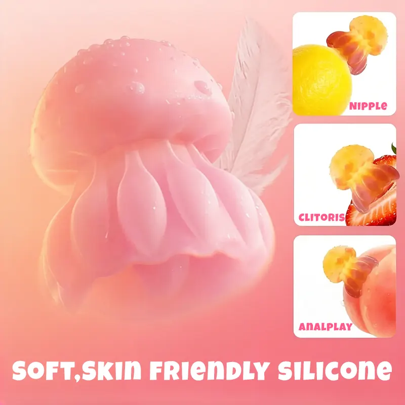 JellyGlow Tongue Suction Vibrator