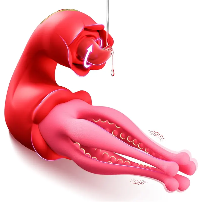 Tri-Claw Tongue G-Spot Vibrator