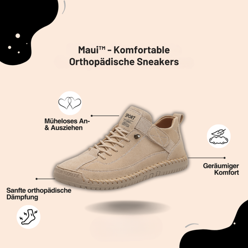 Maui™ – Komfortable & Schmerzfreie Orthopädische Sneakers