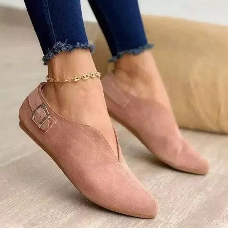 Marisol Damen-Freizeit-Loafer im Retro-Stil