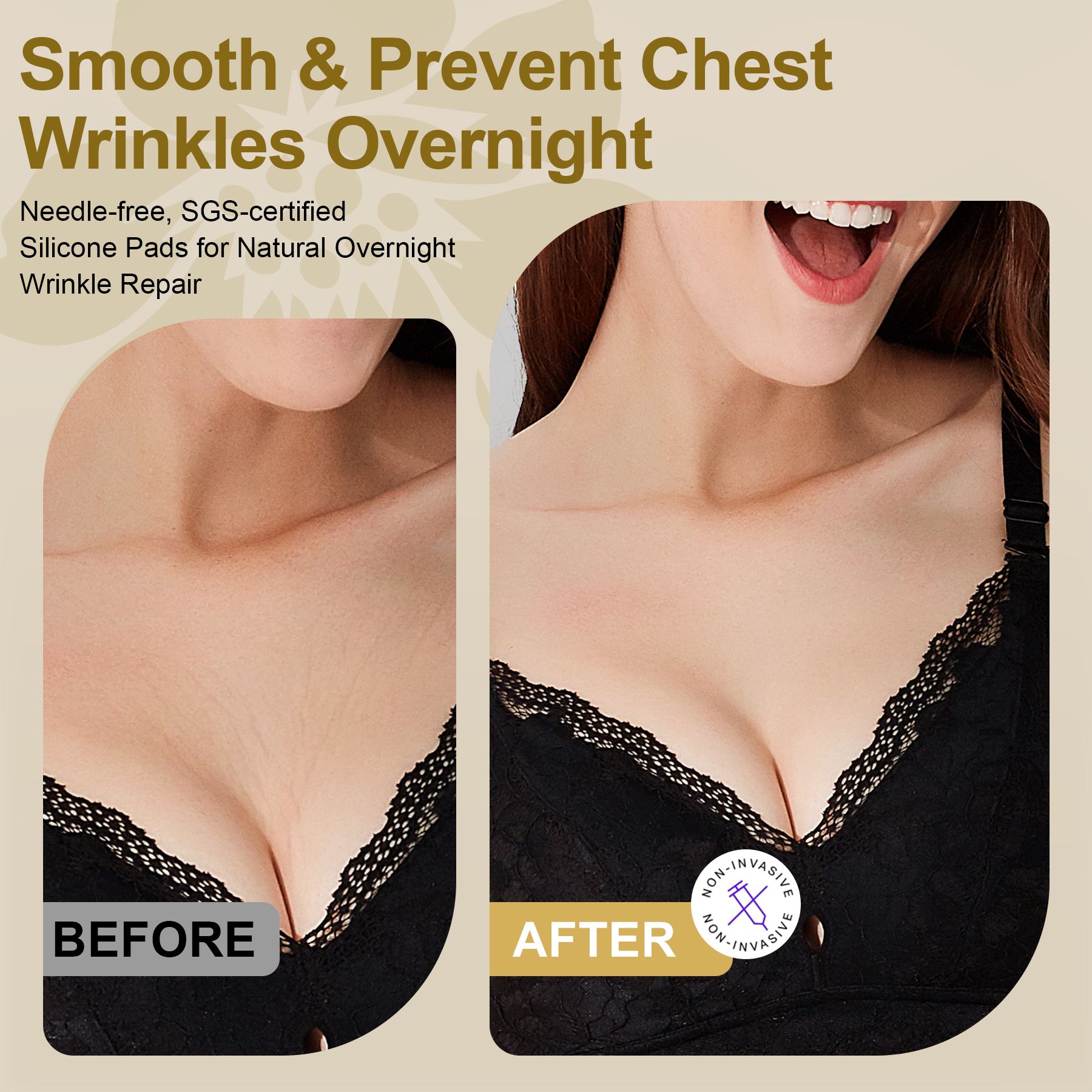 Luxe Sens Chest Wrinkle Patches 2 Pack