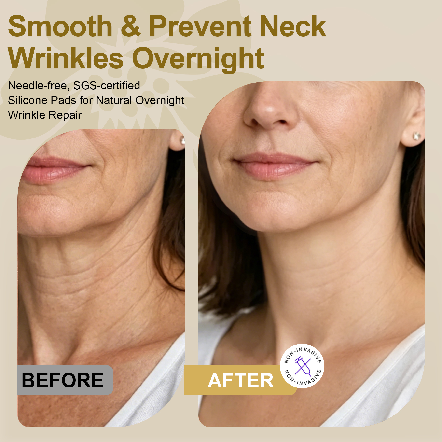 Luxe Sens Neck Wrinkle Patches 4 Pack