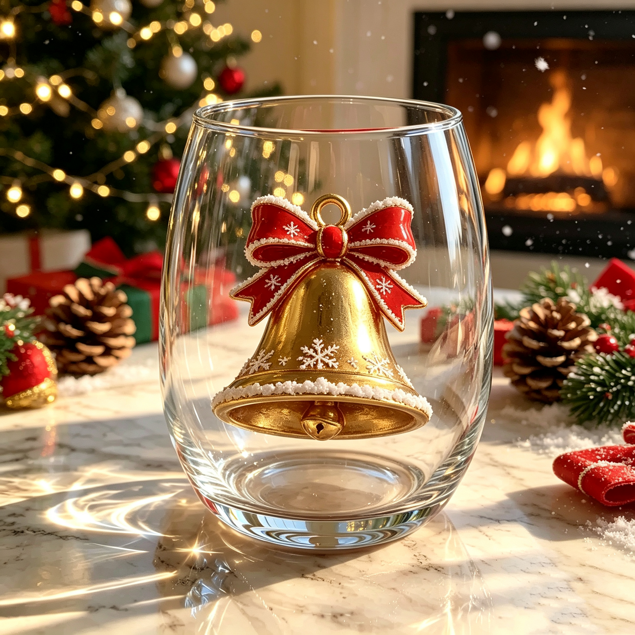 🎅Christmas Magic Collectible Glass Cup Collection🎁