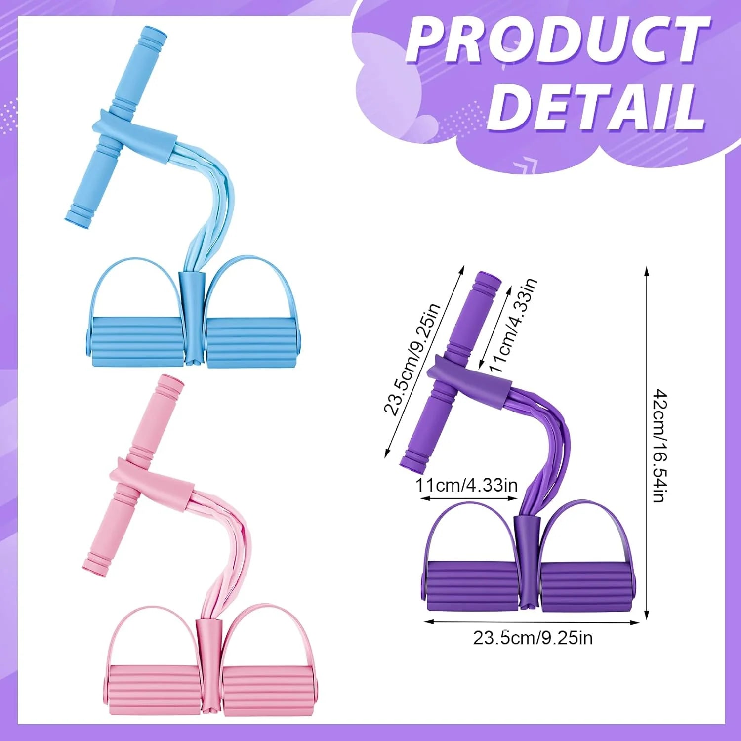 (🎁Up to 50% OFF Today🎁) Premium Multifunction Resistance Band | Full-Body Home Workout