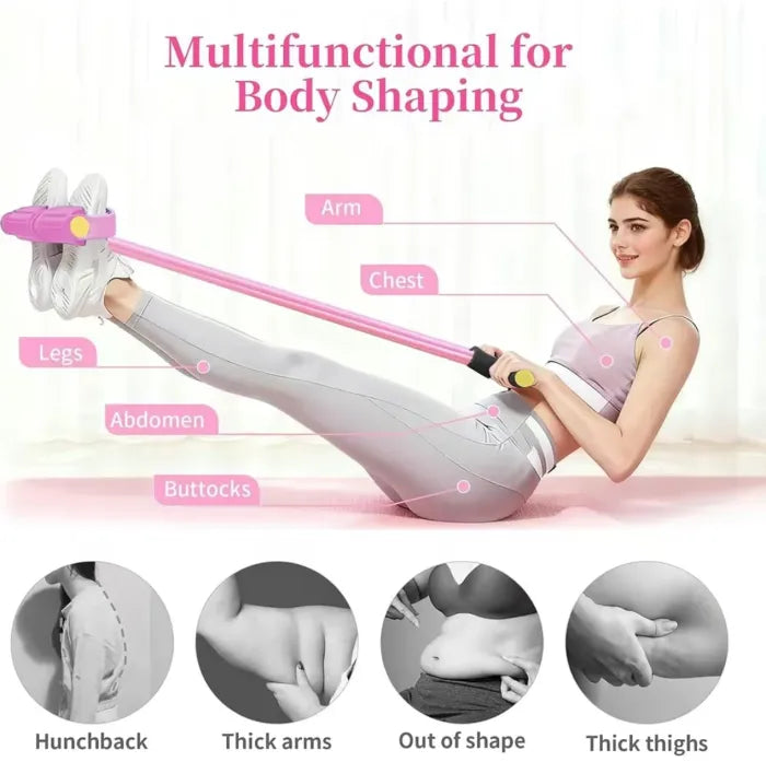 (🎁Up to 50% OFF Today🎁) Premium Multifunction Resistance Band | Full-Body Home Workout