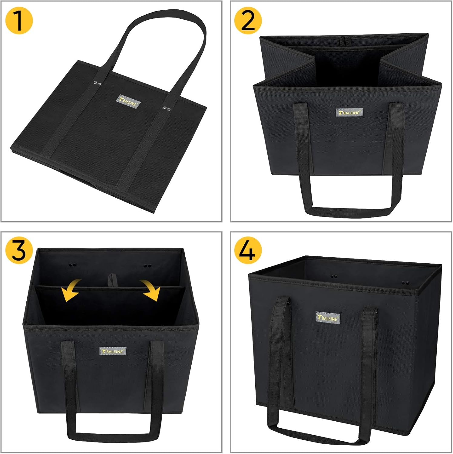 🎉Limited-Time Black Friday Deal-3Pk Reusable Grocery Bags