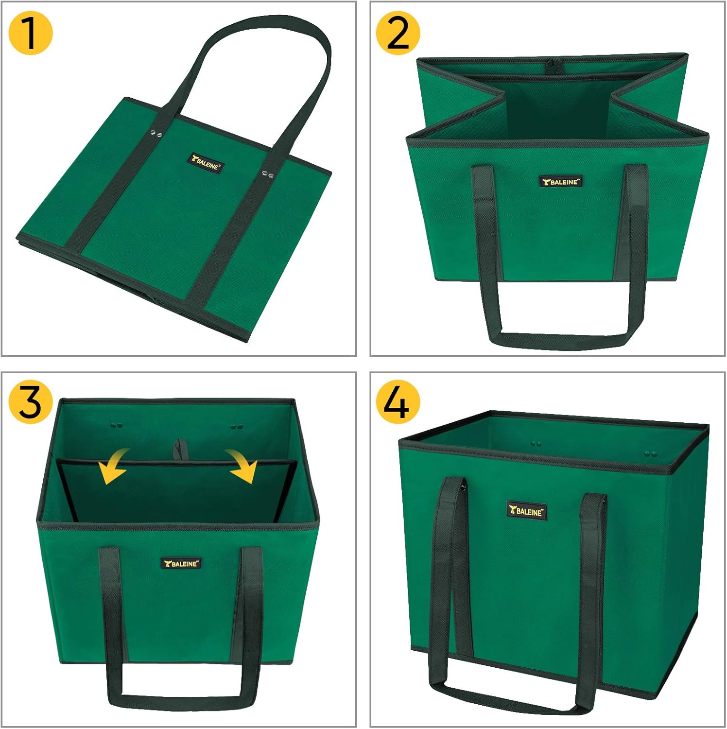 🎉Limited-Time Black Friday Deal-3Pk Reusable Grocery Bags