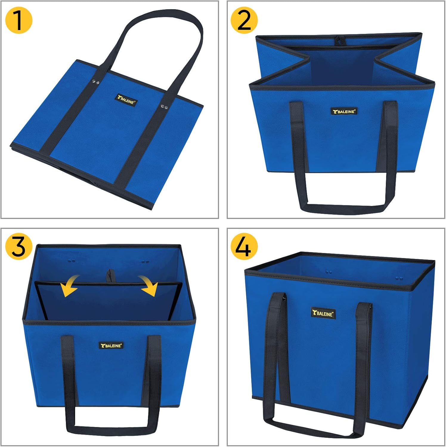 🎉Limited-Time Black Friday Deal-3Pk Reusable Grocery Bags