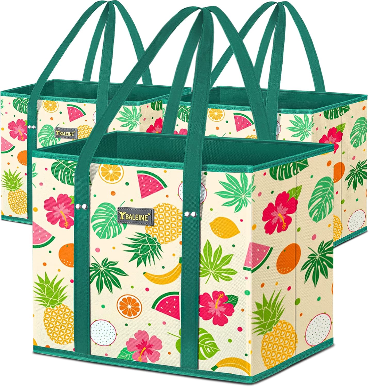 🎉Limited-Time Black Friday Deal-3Pk Reusable Grocery Bags