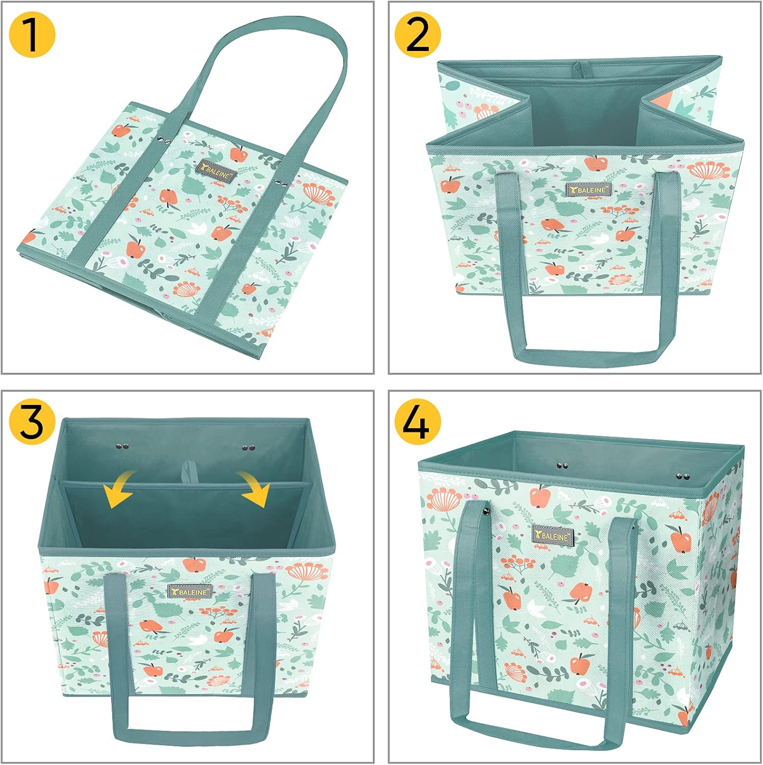 🎉Limited-Time Black Friday Deal-3Pk Reusable Grocery Bags